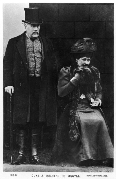 El Duque y la Duquesa de Argyll de Unbekannt