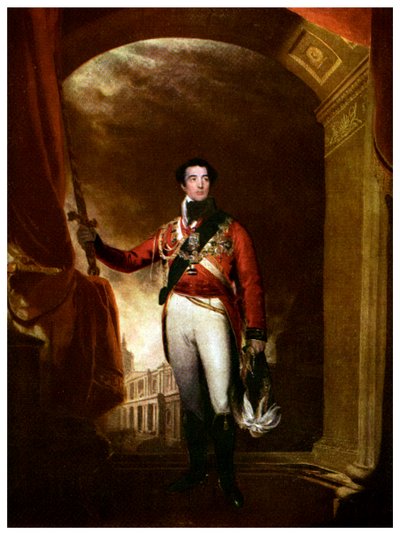 El Duque de Wellington, soldado y estadista británico nacido en Irlanda, siglo XIX de Unbekannt