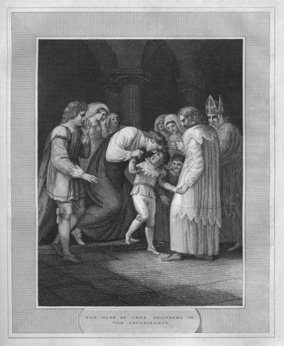 El duque de York entregado a los arzobispos, 1838 de Unbekannt