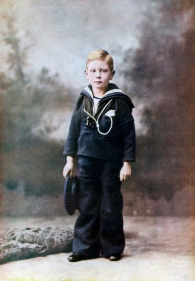 El Duque de York, a los seis años, 1901-1902 1923 de Unbekannt