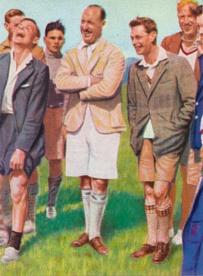 El Duque de York, luego Jorge VI, en el campamento de los chicos del Duque de York, 1932, 1936 de Unbekannt