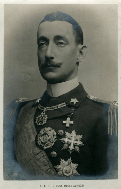 El Duque de los Abruzos, montañista y explorador italiano, c. 1910 de Unbekannt