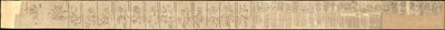 El mapa estelar de Dunhuang, ca 700 de Unbekannt