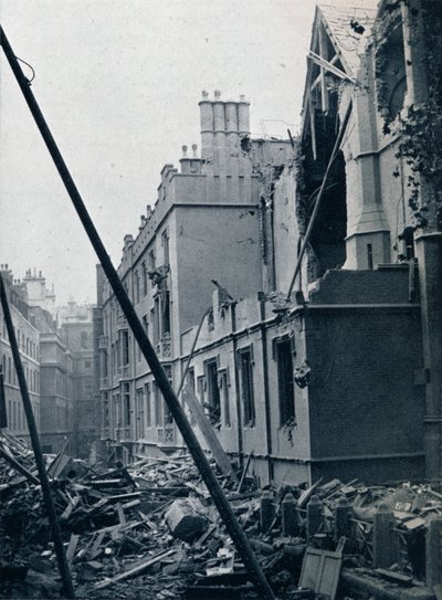 El Extremo Este del Middle Temple Hall, 1941 de Unbekannt