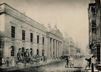 La Casa de la India Oriental desde el Este, finales del siglo XVIII, 1928 de Unbekannt