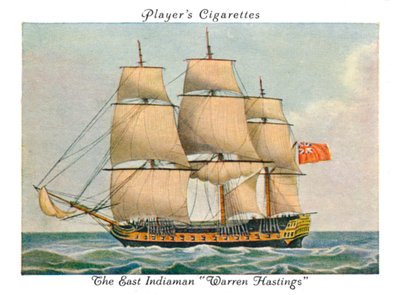 El East Indiaman Warren Hastings, 1936 de Unbekannt