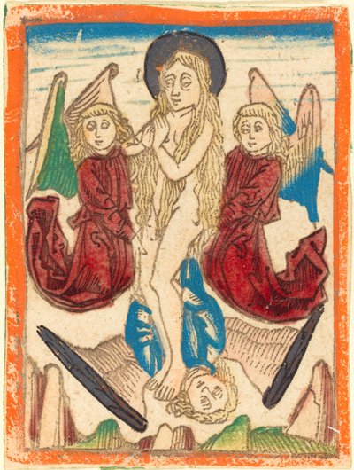 El éxtasis de María Magdalena, c. 1480 de Unbekannt