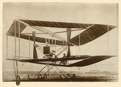 El biplano romboidal de Edwards, c1911, 1935 de Unbekannt