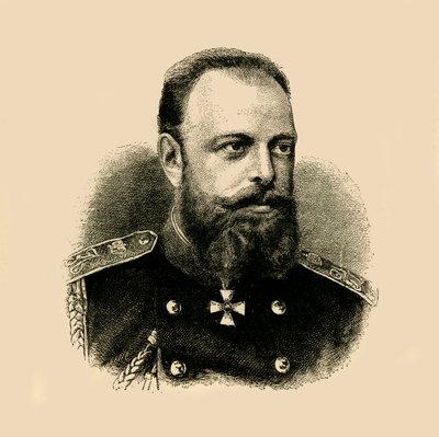 El Emperador Alejandro III, 1881 de Unbekannt