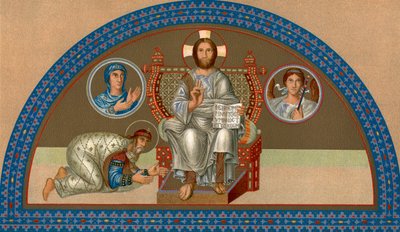 El Cristo entronizado, 1902 de Unbekannt