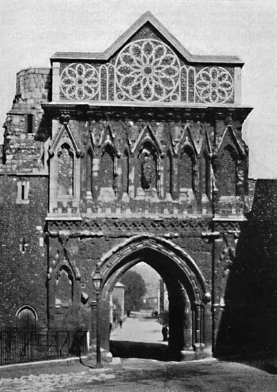 La puerta de Ethelbert, Norwich de Unbekannt