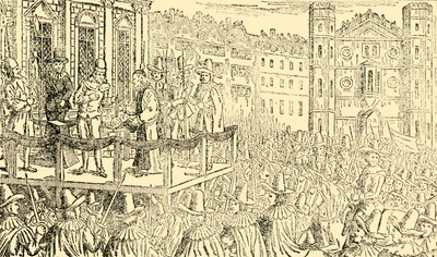 La Ejecución de Carlos I en Whitehall, 30 de enero de 1649, c1930 de Unbekannt