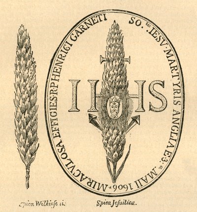 La cara en la paja. - De la Antología de Abbots, 1613, 1897 de Unbekannt