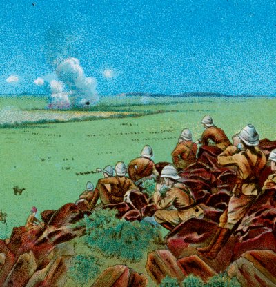 La Lucha en Paardeberg de Unbekannt