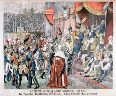 La Primera Distribución de Cruces de la Legión de Honor, 1804 1904 de Unbekannt
