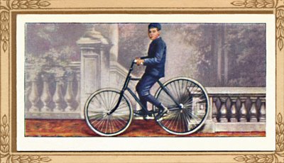 La primera bicicleta con neumáticos, 1939 de Unbekannt