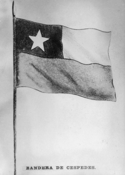 La Bandera de Céspedes, 1868, años 1920 de Unbekannt