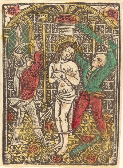 La flagelación, c. 1480 de Unbekannt
