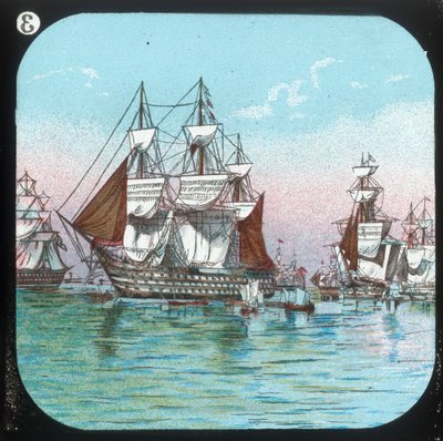 La Flota en Spithead, 1853, c. 1900 de Unbekannt