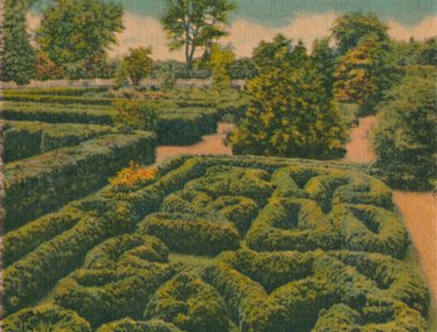 El Jardín de Flores, vista general, 1946 de Unbekannt