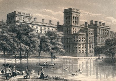 El Ministerio de Asuntos Exteriores, Westminster, Londres, c. 1850-1878 de Unbekannt