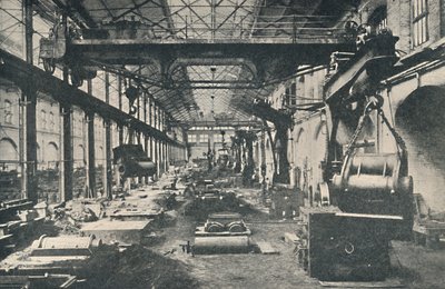 La fundición en Swindon Works, c. 1917 de Unbekannt