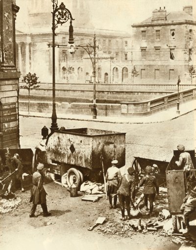 Los Cuatro Tribunales, Dublín, Irlanda, julio de 1922, 1935 de Unbekannt