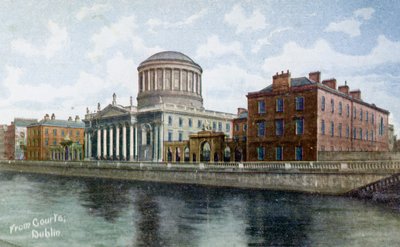 Los Cuatro Tribunales, Dublín, Irlanda, c1900s-c1920s de Unbekannt