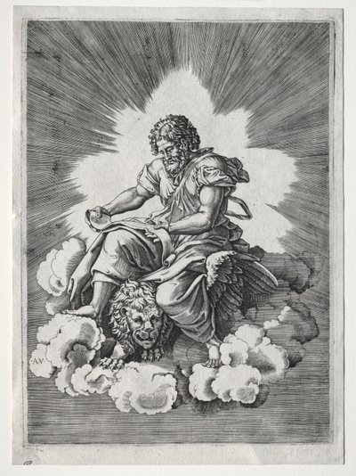 Los cuatro evangelistas: San Marcos, c. 1518 de Unbekannt