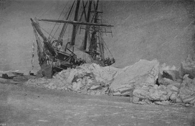 El Fram después de una presión de hielo. 10 de enero, 1895, 1895-1897 de Unbekannt
