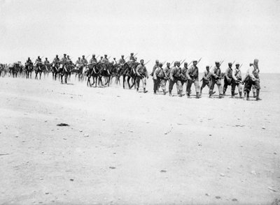 La Legión Extranjera Francesa en maniobras, Boudenib, Marruecos de Unbekannt