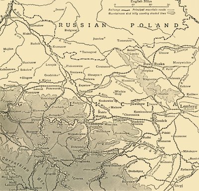 La campaña de Galicia, Primera Guerra Mundial, c1915, c1920 de Unbekannt