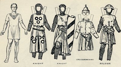 La Galería del Traje Británico: Cómo vestían los ingleses en la época del Rey Juan, c1934 de Unbekannt