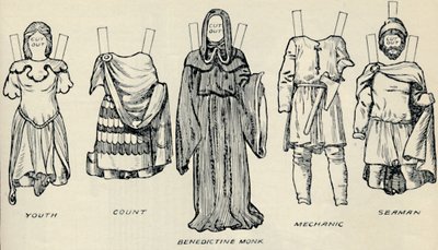La Galería del Traje Británico: La ropa que usaban en tiempos normandos, c1934 de Unbekannt