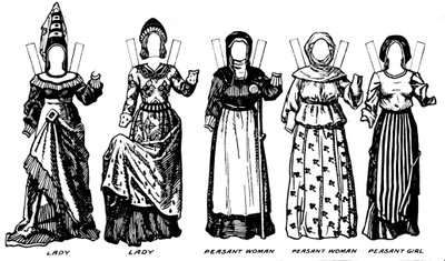 La Galería del Traje Británico: Los Vestidos Usados en el Reinado de Ricardo III, c1934 de Unbekannt