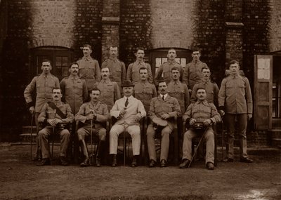 La Policía de la Guarnición del 1er Fusileros Reales de Munster, Rangún, Birmania, 1913 de Unbekannt