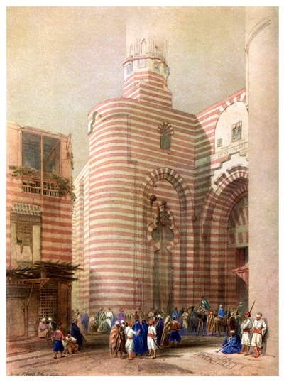 La Puerta de El Metwalli, El Cairo, Egipto, c. 1829 1956 de Unbekannt