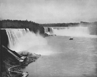 El contorno general de Niagara, siglo XIX de Unbekannt