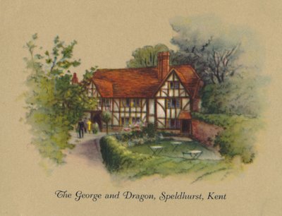 El George y el Dragón, Speldhurst, Kent de Unbekannt