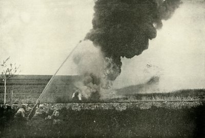 El lanzallamas alemán, 1919 de Unbekannt