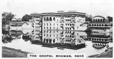 El Ghopal Bhawan, Deeg, Rajasthan, India, c. 1925 de Unbekannt