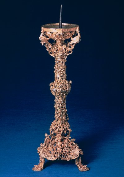 El Candelabro de Gloucester, metal dorado, inglés de Unbekannt