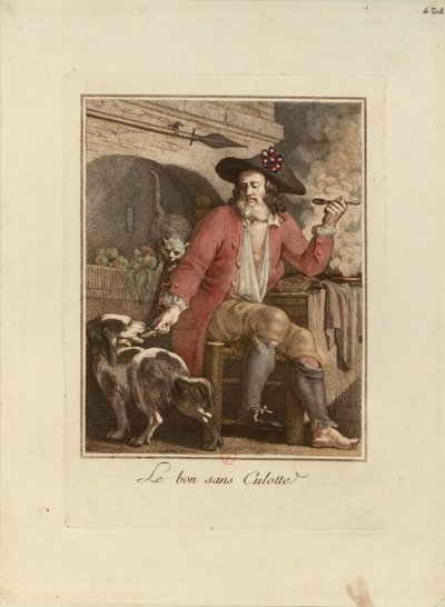El buen sans-culotte, 1793-1794 de Unbekannt