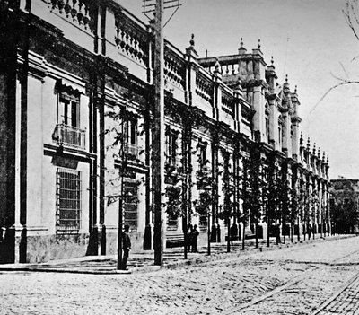 El Palacio de Gobierno, Santiago, 1911 de Unbekannt