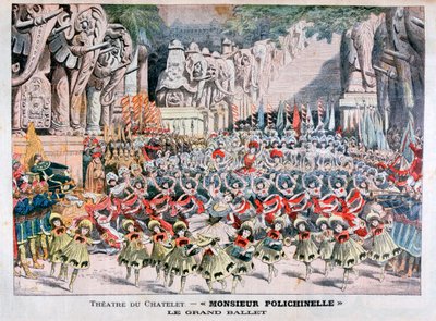 El Gran Ballet, Teatro du Chatelet, París, 1904 de Unbekannt