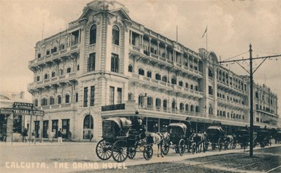 El Gran Hotel, Calcuta, c1920 de Unbekannt