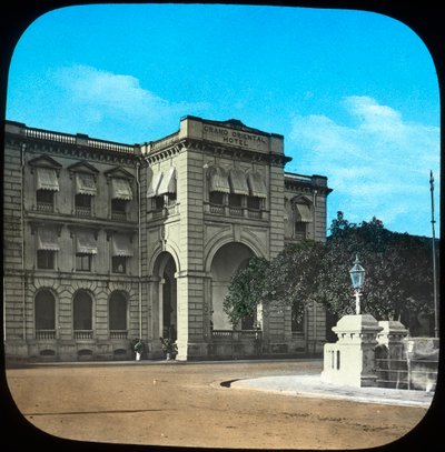 El Gran Hotel Oriental, Colombo, Ceilán, finales del siglo XIX o principios del siglo XX de Unbekannt