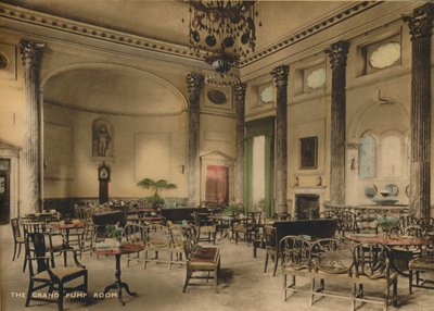 La Gran Sala de Bombas, Bath, Somerset, c1925 de Unbekannt