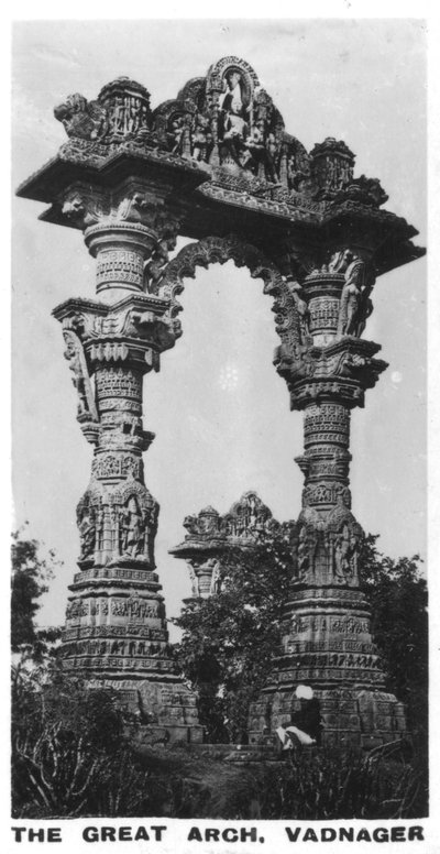 El Gran Arco, Vadnagar, Gujarat, India, c1925 de Unbekannt