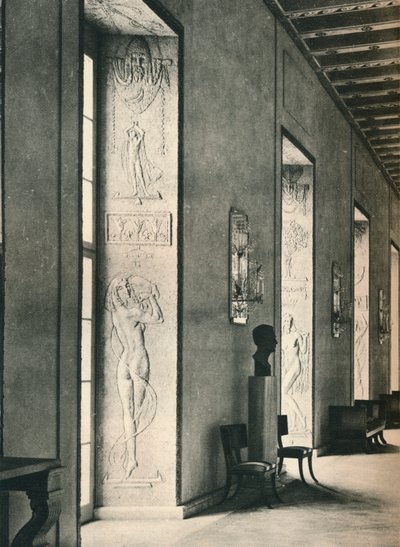 La Gran Galería en el Ayuntamiento de Estocolmo, 1925 de Unbekannt